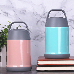 unique  stewing beaker 304 double-layer vacuum mug portable insulation stainless steel bottle for wholesale