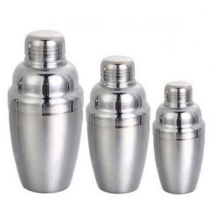 High quality Wholesale  Branded Stainless Steel Cocktail Shaker