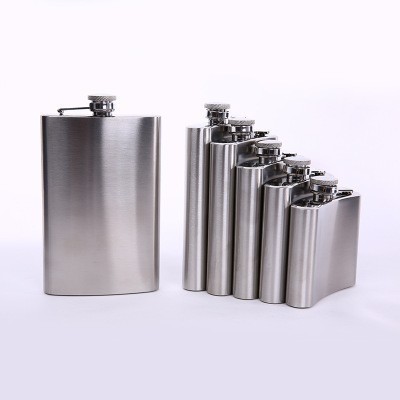 Leak-proof Steel Portable Hip Flask with Funnel