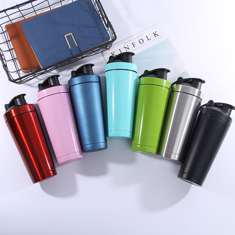 Wholesale Bpa Free Custom Stainless Steel Protein Bottle Shaker Protein Bottle, Fitness Shaker