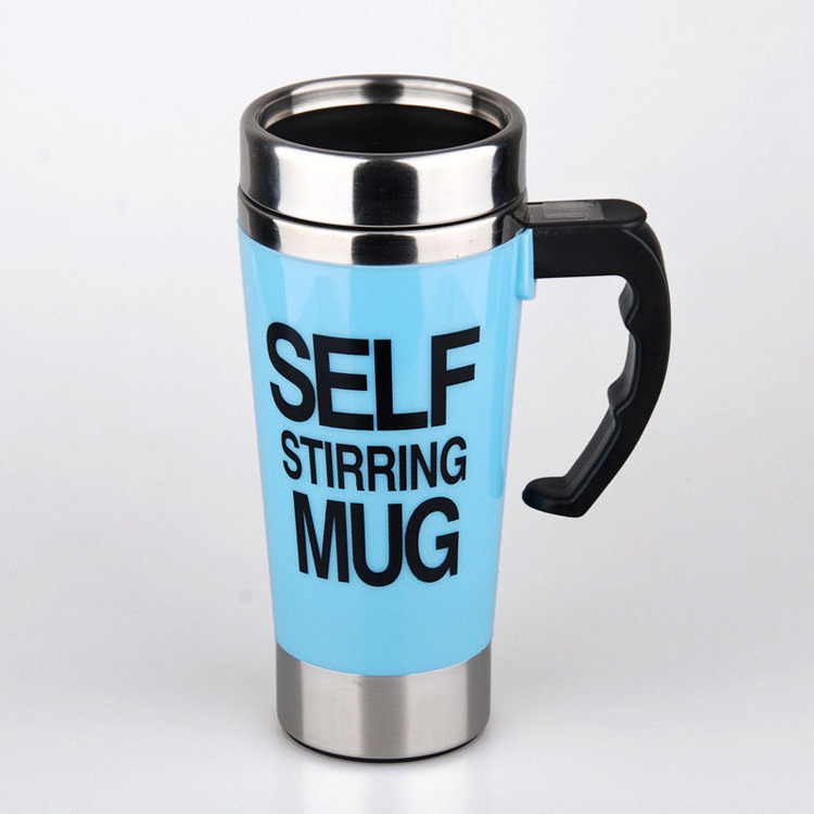 Wholesale Automatic Electric Stainless Steel Coffee Mixing Cup Self Stirring Mug Drinking Cup