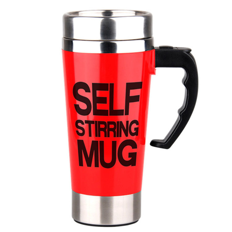 Wholesale Automatic Electric Stainless Steel Coffee Mixing Cup Self Stirring Mug Drinking Cup