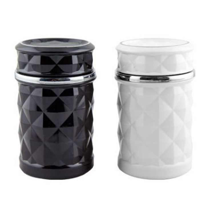 Car Recycling Dustbin Trash Cans Plastic Diamond Shaped Ash Tray Mini Waste Bin