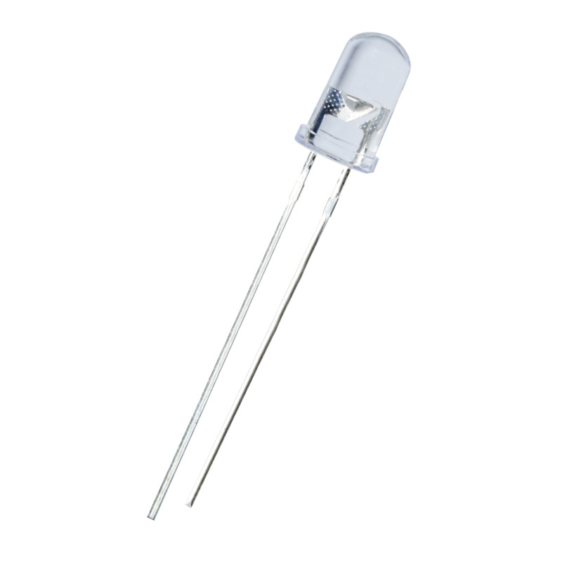 Factory supply 5mm led diode water clear round head 5mm dip led