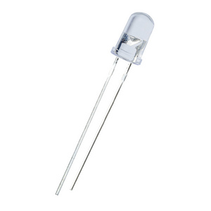 Factory supply 5mm led diode water clear round head 5mm dip led