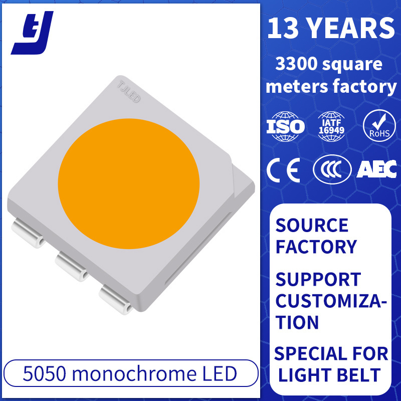 Promotion factory direct wholesale 6 pins 0.2W 5050 smd led 5050 white