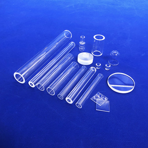 qtransparent uartz tube for tube furnace quartz glass tube price