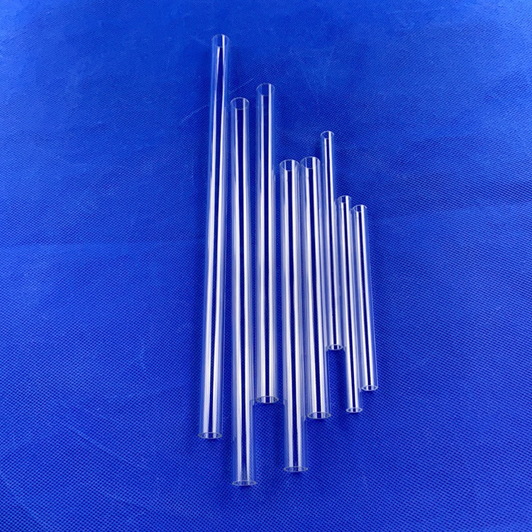 Customized High Temperature Sizes Quartz Glass Tube Quartz Pipe