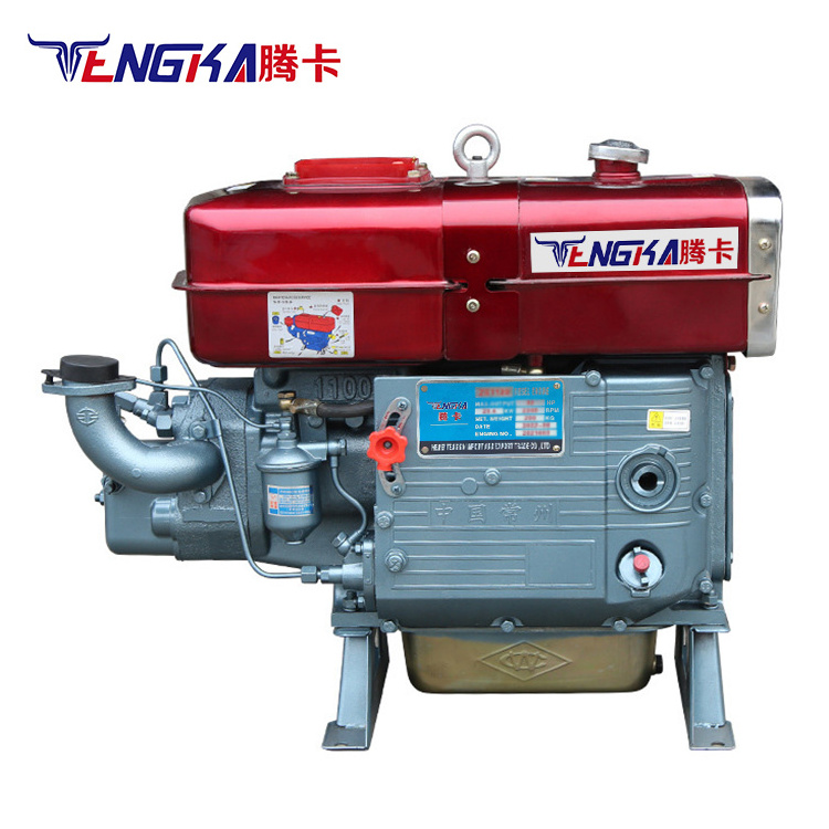 Tengka Air-cooled Machinery Engines 10hp Single Cylinder Small Diesel Engine ZS1115 KM138 186FA