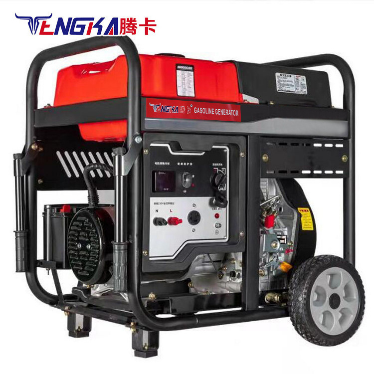 8000 Watt Power Electric Gasoline Generator 220V 5KW 6.5KW 7500W 8500 Petrol Gasoline Generator for Home Use