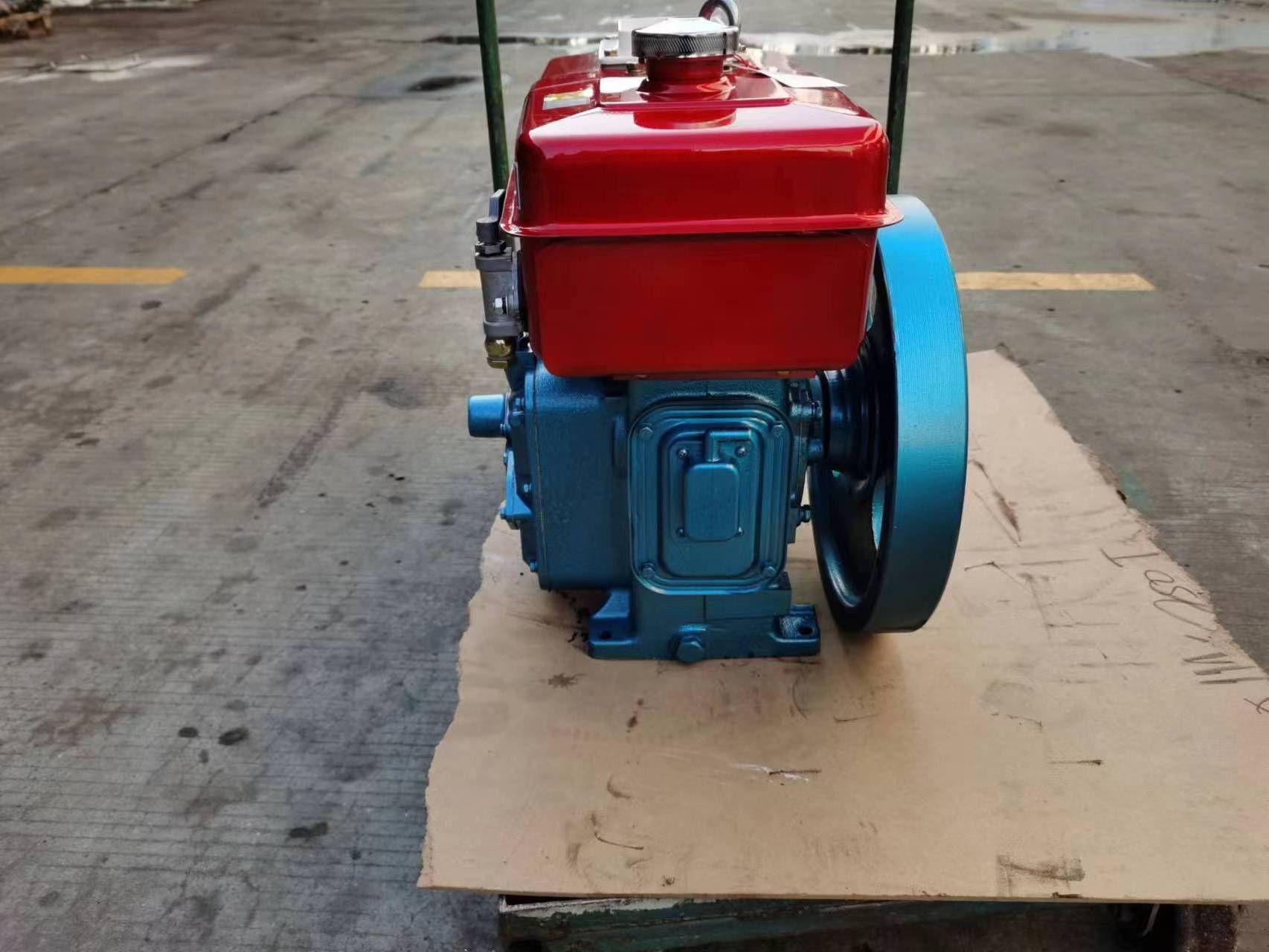 6HP Factory Price Water Cooled Hand Electric Start Diesel Engine R175