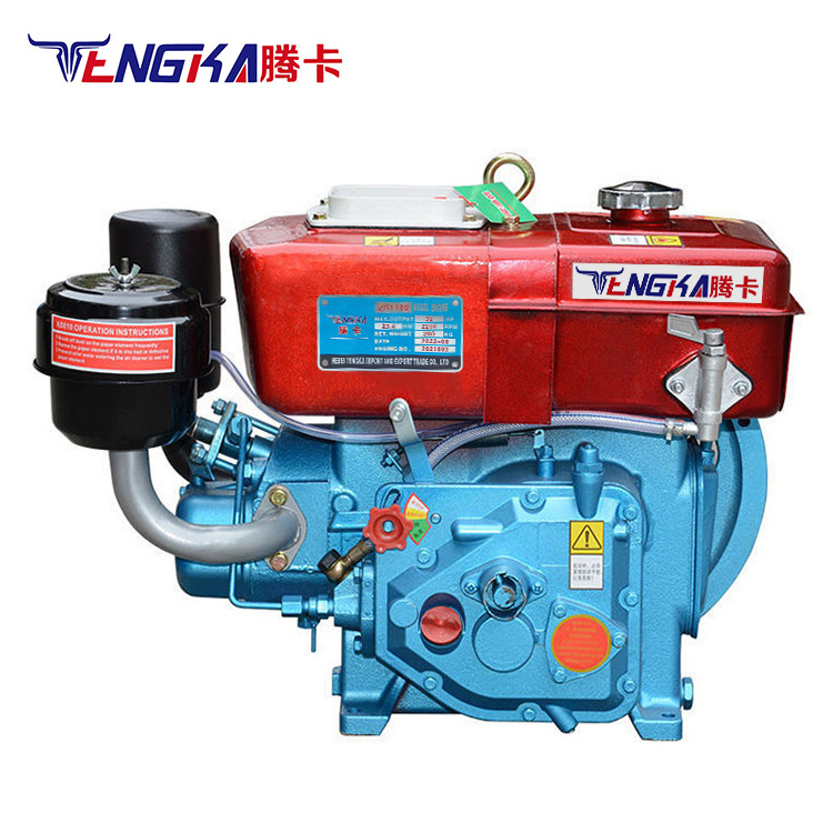 Tengka Air-cooled Machinery Engines 10hp Single Cylinder Small Diesel Engine ZS1115 KM138 186FA