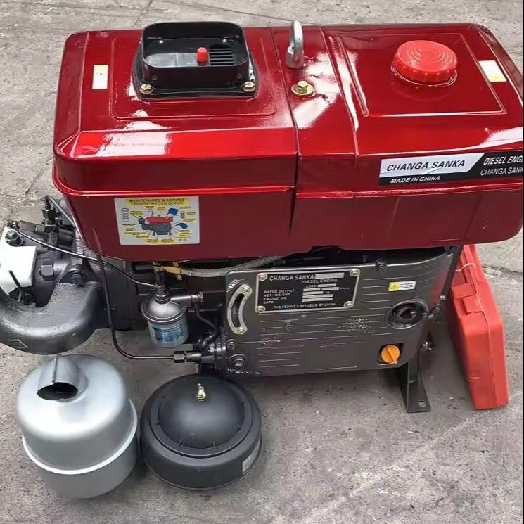 Single Cylinder Water Cooled Diesel Engine ZS1125 for Generators Water Pumps etc