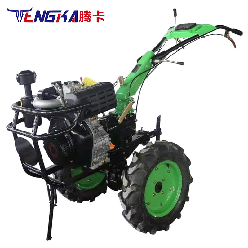 12hp 15hp 18hp diesel engine power tiller motocultor cultivator two wheel walking tractor for sell