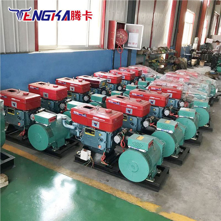 Single cylinder 20kw generator set factory 20KW site commonly used small diesel generator wholesale