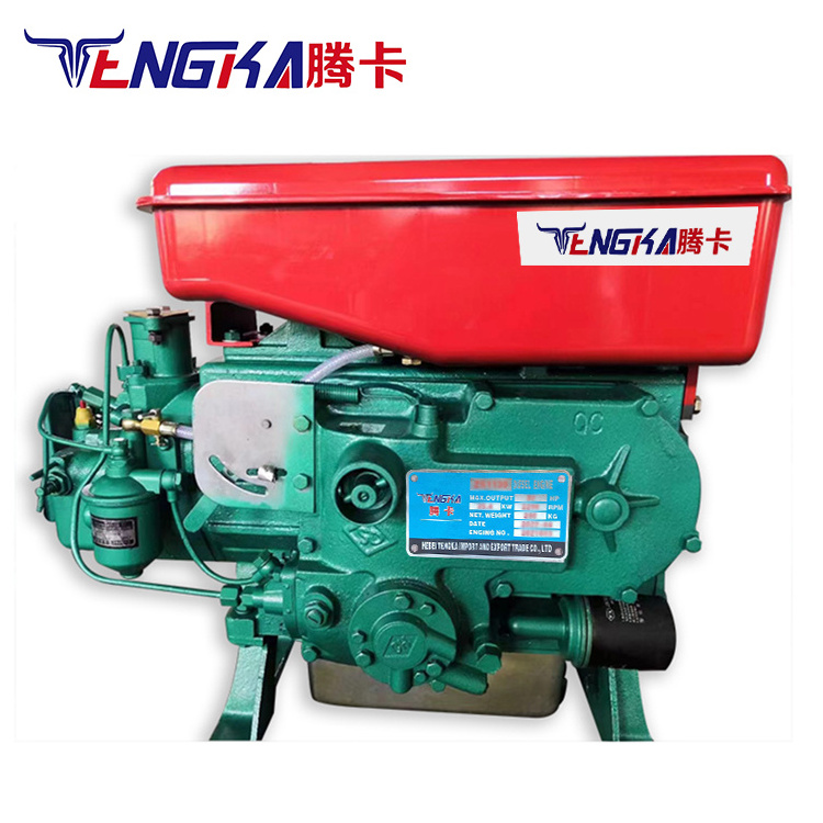 Laidong Single Cylinder Two Stroke Turbo Ship Engine Diesel KM138 KM186 KM1115 LD28 Diesel Engine