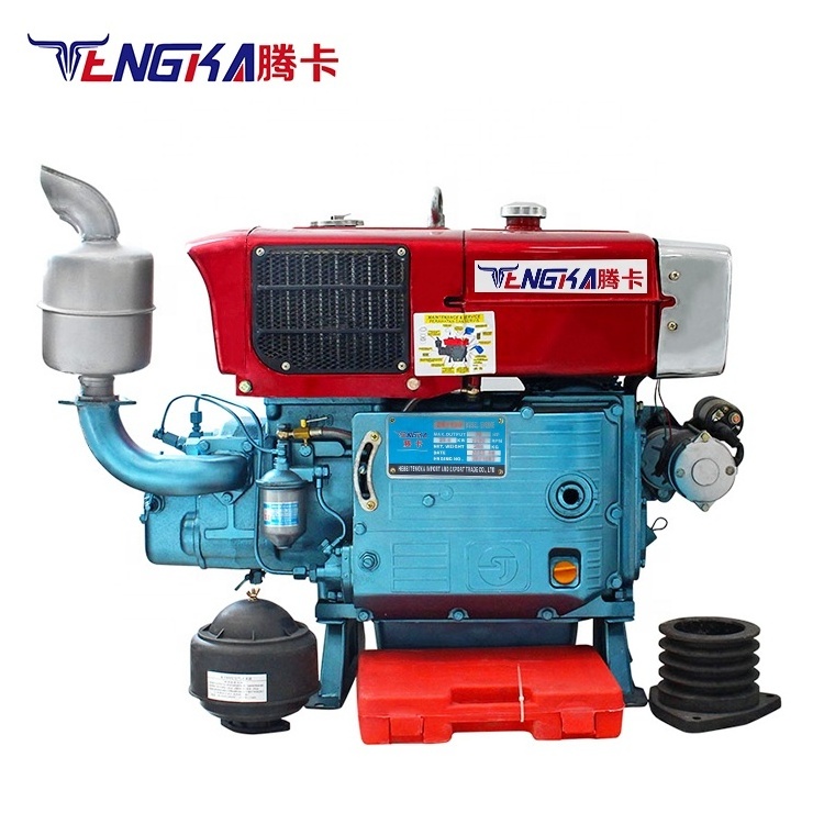 16 hp zs1115 20hp 33hp trator motor Single cylinder water cooled diesel engine