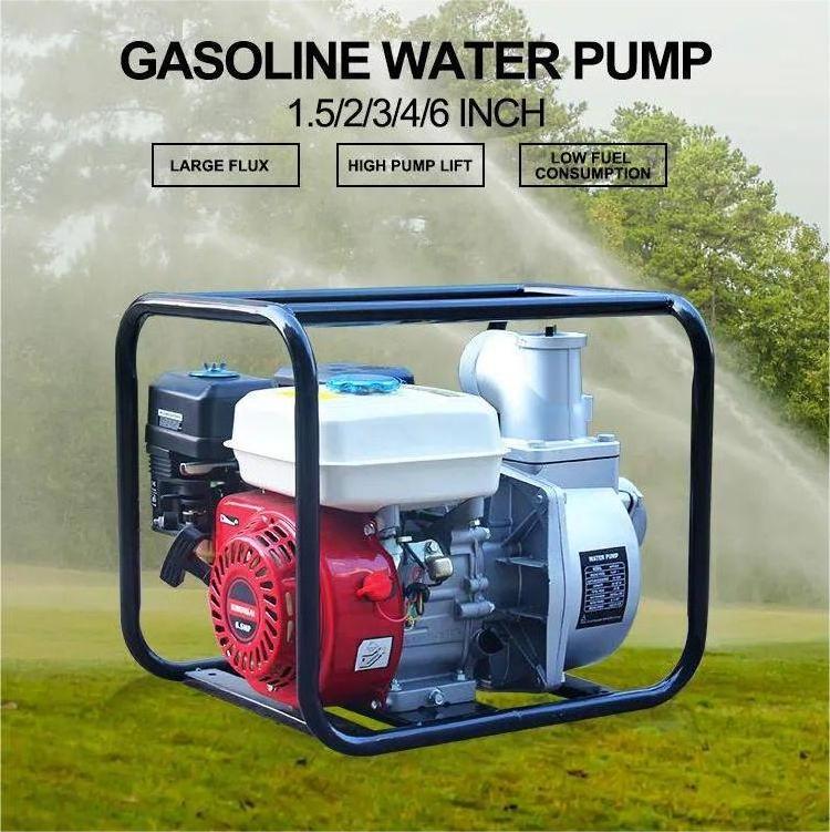 High Flow Capacity engine 3 Inch 7.5 HP 4inch Gasoline Water Pump