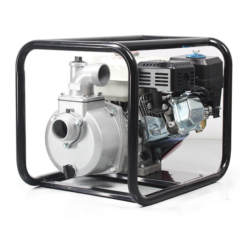 5.5HP/6.5HP Portable Electric Gasoline Engine Water Pump with Strong Frame 2inch 3inch