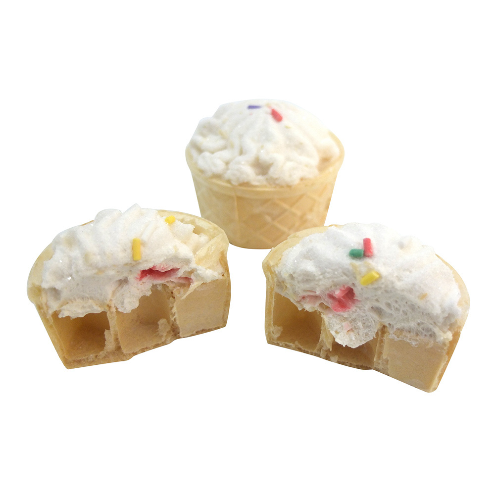 birthday cake shape halal marshmallow candy cup colorful sweet cotton candy