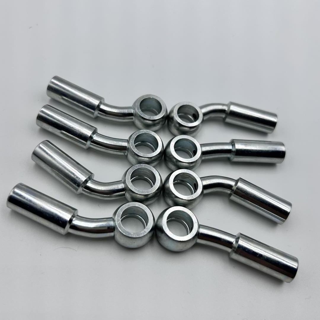 3.2x10.5 mm banjo stainless steel crimp brake line hose ends fittings adapters