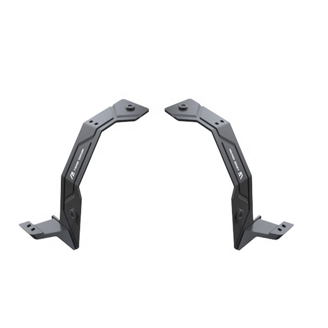 Aluminum Light Mount Brackets Dual A-Pillar Lamp Holder Windshield Light Mount for Jeep Wrangler 18-22 JL Gladiator JT