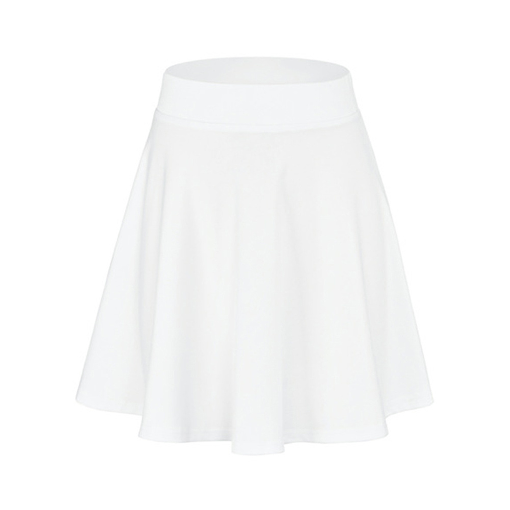 In Stock Tennis School Uniforms Pleated High Waist Short A-line Mini Skater Skirt for Women