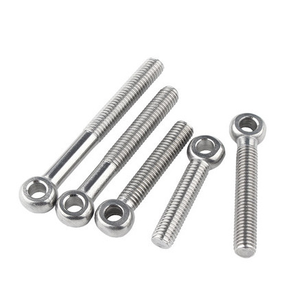 uxcell M14 X 50mm  304 Stainless Steel Metric Thread  Machinery Shoulder Swing Lifting Eye Bol Swing Bolt Din444