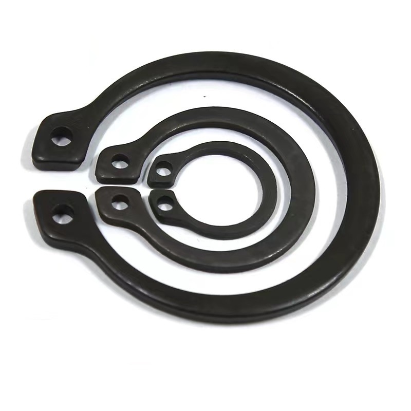 China manufacturer black oxide External Lock Snap Ring Circlip External Retaining Rings