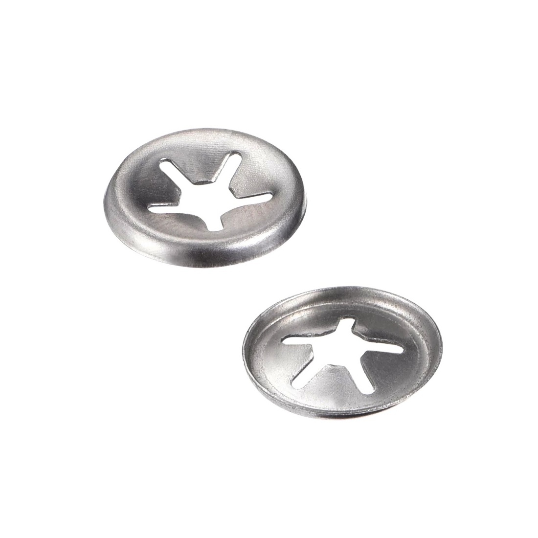 OEM manufacture stainless steel Star Push-On Retaining Locking Washer Clip Lock Clamp Starlock Washers Internal Tooth Washers