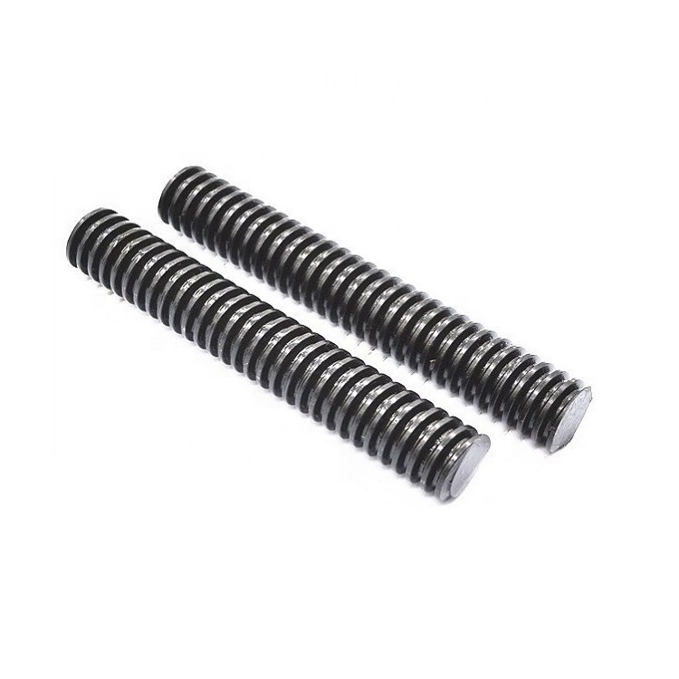 CFC steel tensile strength self reversing trapezoidal acme threaded lead ball screw