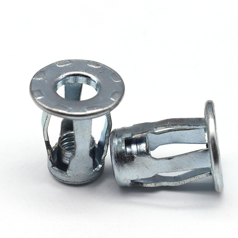 Stainless Steel Carbon Steel Zinc Plated Jack Nut Threaded Insert Screw Anchors