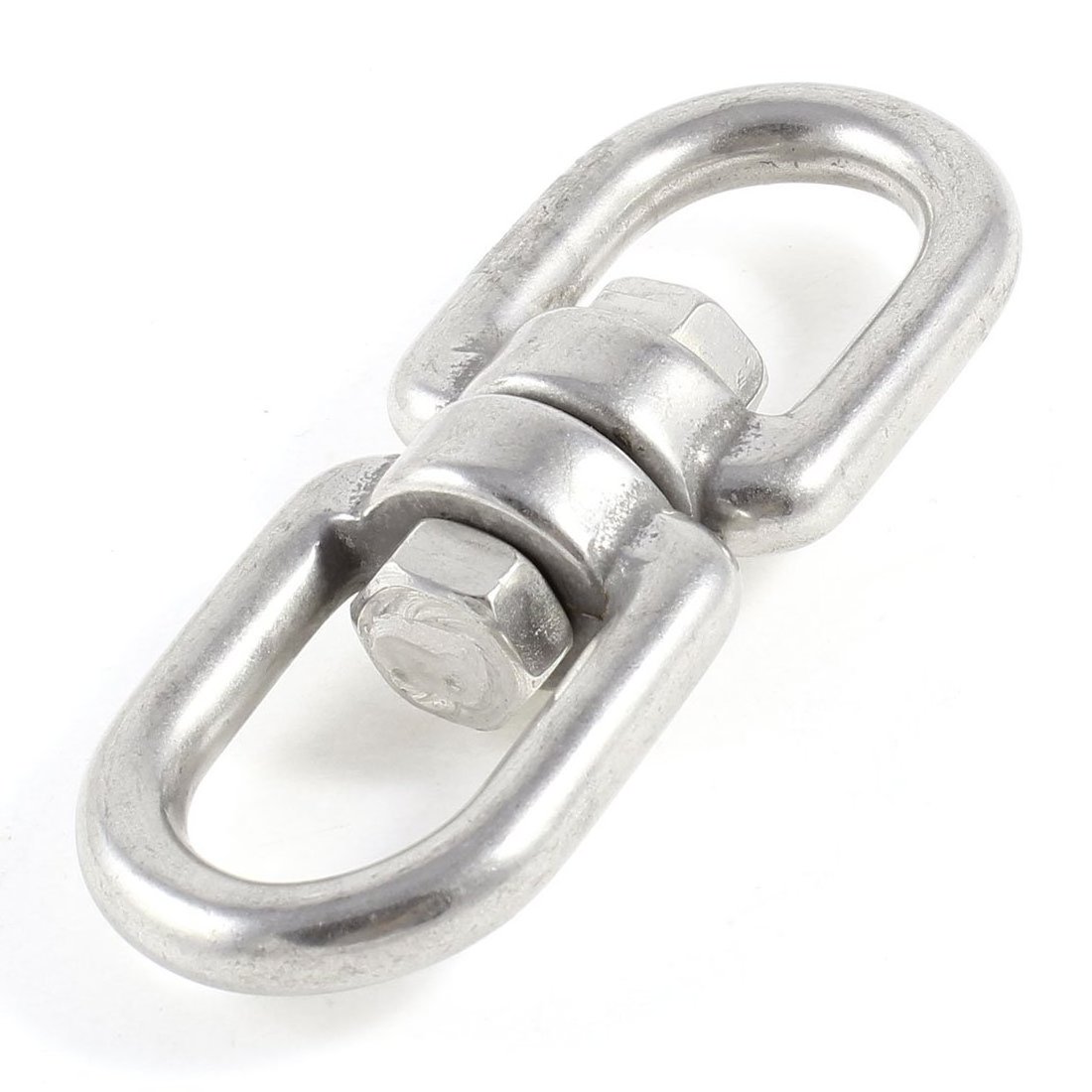 Stainless Steel Swivel Ring Durable Double Ended Swivel Eye for Swings