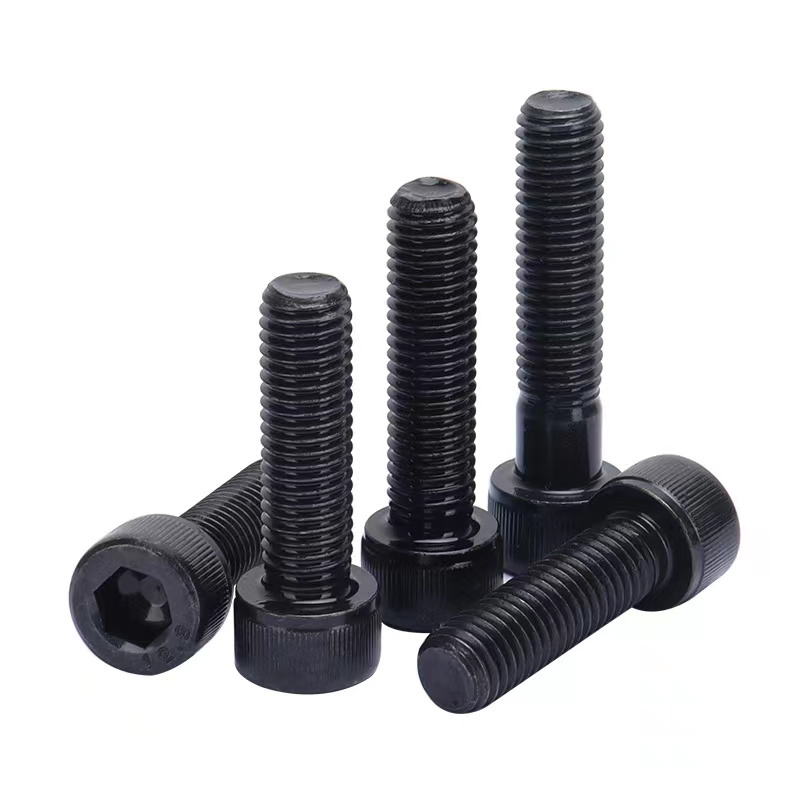 Carbon steel Black DIN912 Hexagon Socket Head Cylinder bolt Black 10.9 Grade Allen Socket Bolt Hex Allen Key Bolt