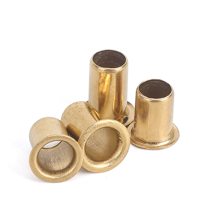 DIN 7340 copper shoe hollow Tubular rivets made from tube brass rivet