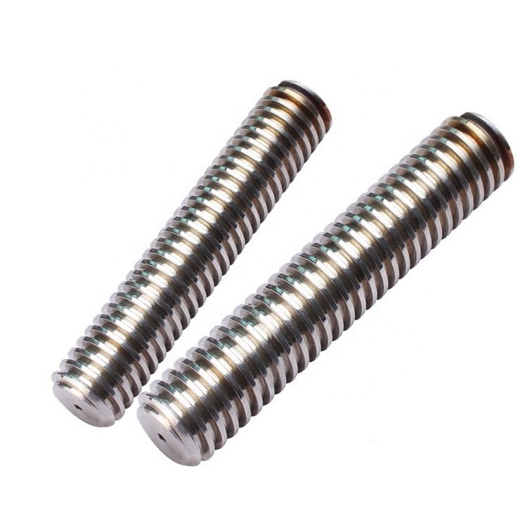 CFC steel tensile strength self reversing trapezoidal acme threaded lead ball screw