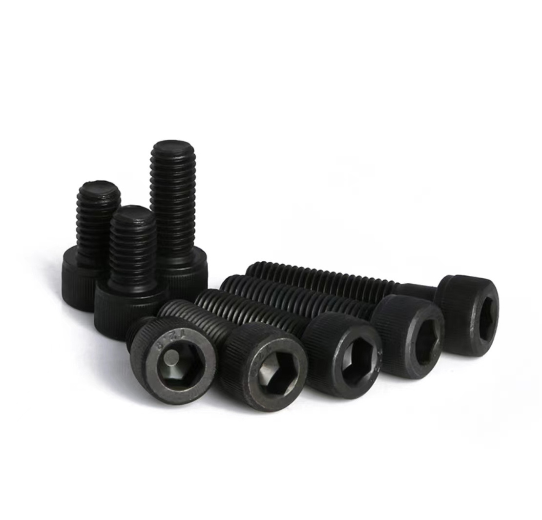 Carbon steel Black DIN912 Hexagon Socket Head Cylinder bolt Black 10.9 Grade Allen Socket Bolt Hex Allen Key Bolt