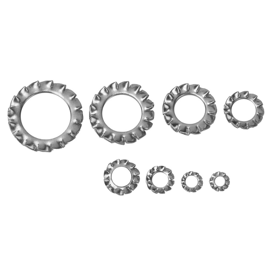 Din6798 Standard Stainless Steel External Teeth Serrated Lock Washer