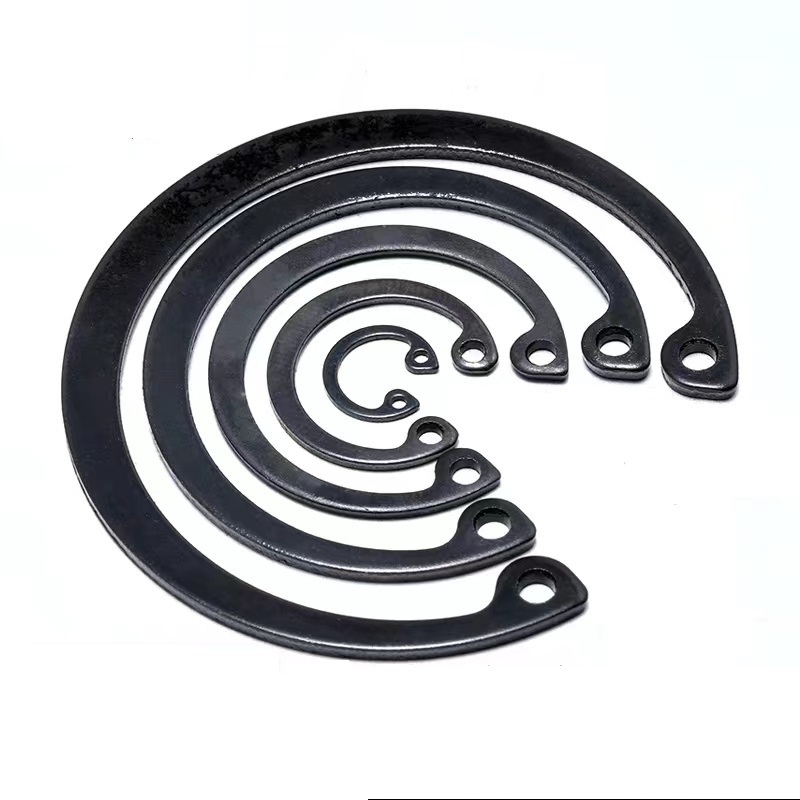 China manufacturer black oxide External Lock Snap Ring Circlip External Retaining Rings