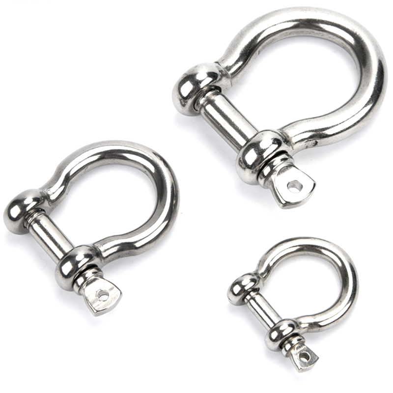 Stainless Steel 316 Powder Pin Screw Anchor Lock Bow Shackle