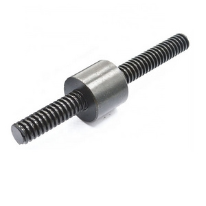 CFC steel tensile strength self reversing trapezoidal acme threaded lead ball screw