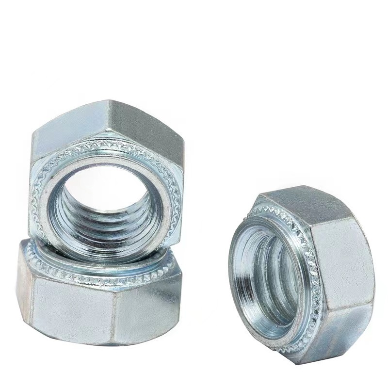 Carbon Steel Zinc Plated M2.5 Press Threading Insert Self Clinching Nut for Sheet Metal