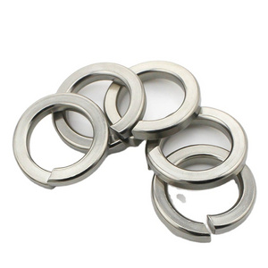 DIN127 M1.6 to M8 Black Galvanized Steel Spring lock washers Square ends nylon flat washers