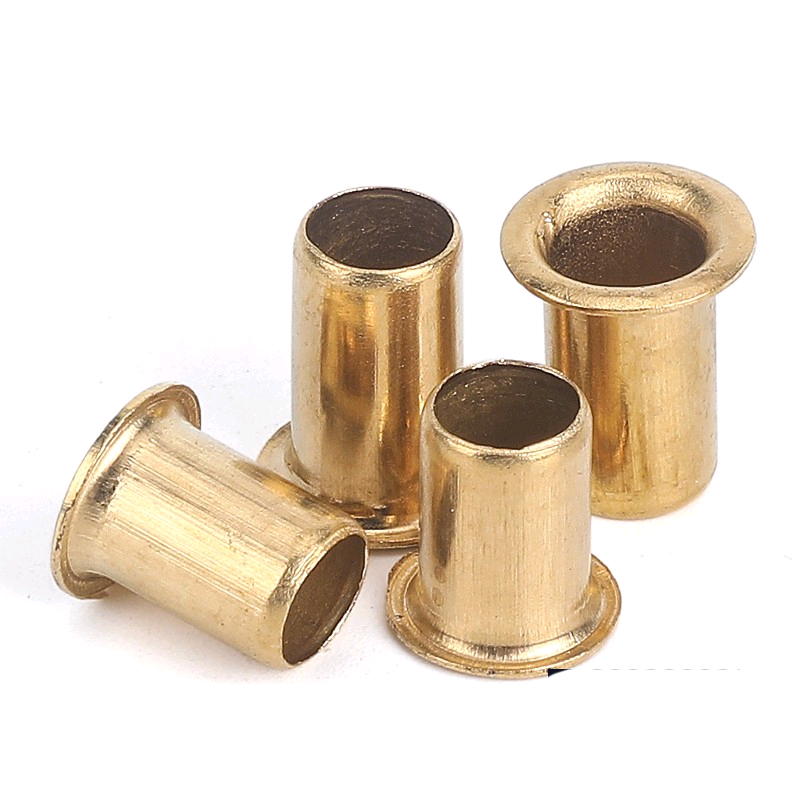 DIN 7340 copper shoe hollow Tubular rivets made from tube brass rivet