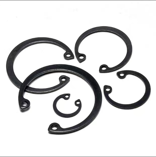 China manufacturer black oxide External Lock Snap Ring Circlip External Retaining Rings