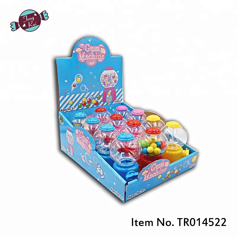 Teng rui classical Mini candy toy vending machine bubble gum candy Dispenser