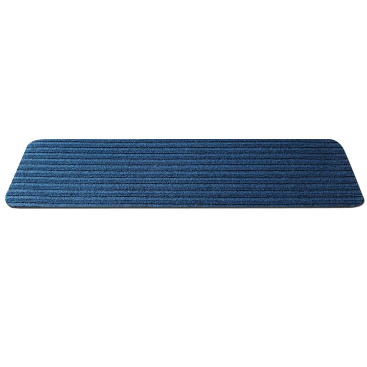 Eco-friendly Non Slip Polyester Adhesive Floor Antiskid Stairs Mat Step Mat Indoor and Outdoor Carpet Stair Treads