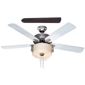 52 ceiling fan with light, remote control or pull chain control, hot sell