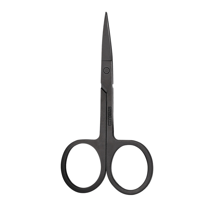 Sharp  Eyebrow  Nail Beauty Scissors Stainless Steel Customized Logo Mini Small Scissors Size Eyebrow Nose Hair Trimmer