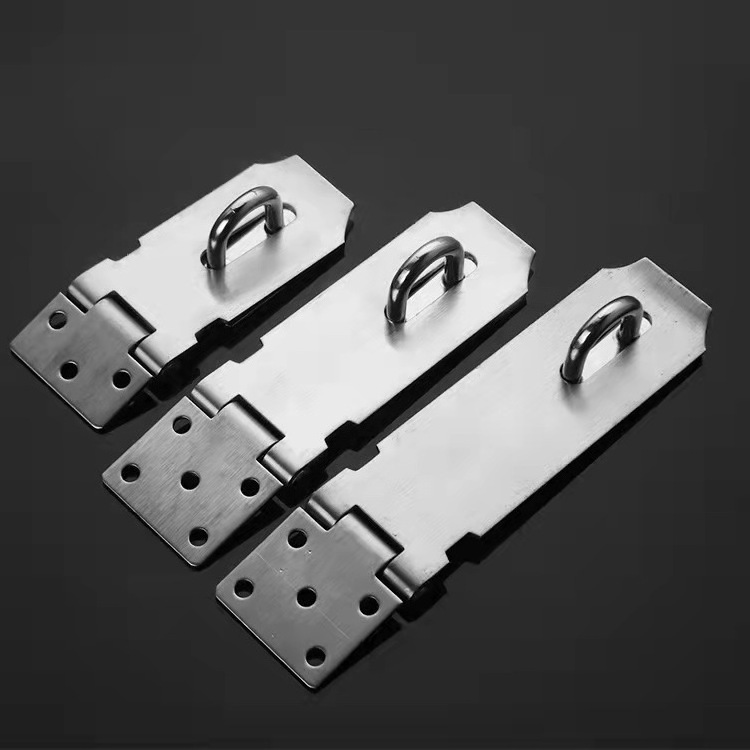 Galvanized Security Staple Hinge Hasp Steel Door Hasp Padlock